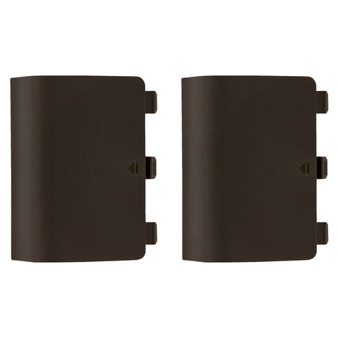 Replacement Battery Door For Microsoft Xbox One Controllers - 2 Pack Brown | ZedLabz - 1