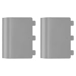 Replacement Battery Door For Microsoft Xbox One Controllers - 2 Pack Grey | ZedLabz - 1