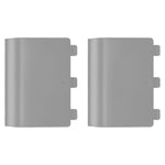 Replacement Battery Door For Microsoft Xbox One Controllers - 2 Pack Grey | ZedLabz - 3