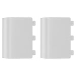 Replacement Battery Door For Microsoft Xbox One Controllers - 2 Pack White | ZedLabz - 1