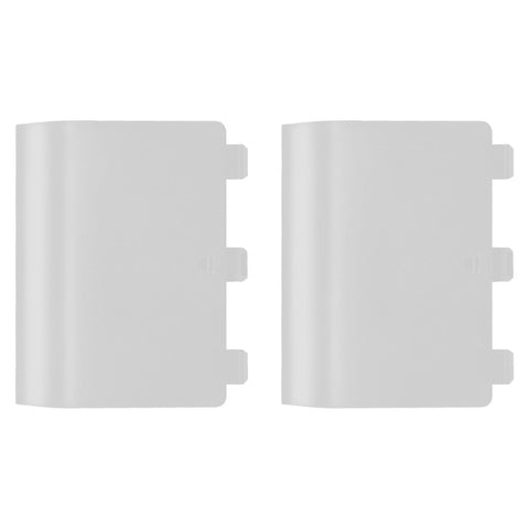 Replacement Battery Door For Microsoft Xbox One Controllers - 2 Pack White | ZedLabz - 1