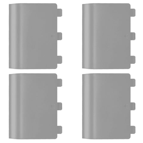 Replacement Battery Door For Microsoft Xbox One Controllers - 4 Pack Grey | ZedLabz - 1