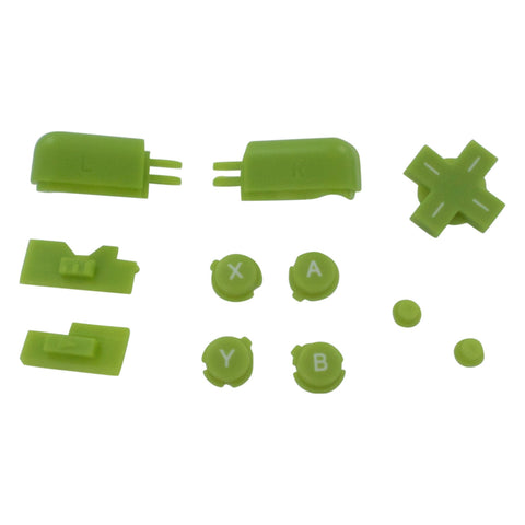 Replacement Button Set For Nintendo DS Lite - Green | ZedLabz - 1