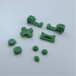 Replacement Button Set For Nintendo Game Boy Advance SP - Forest Green | ZedLabz - 2