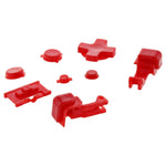 Replacement Button Set For Nintendo Game Boy Advance SP - Red | ZedLabz - 2