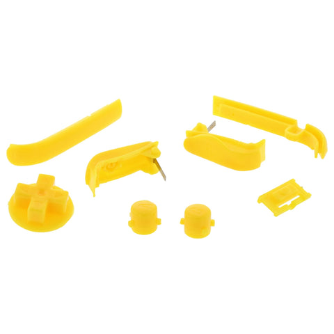 Replacement Button Set For Nintendo Game Boy Advance - Yellow | ZedLabz - 1