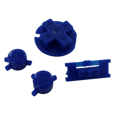 Replacement Button Set For Nintendo Game Boy Color - Blue | ZedLabz - 1