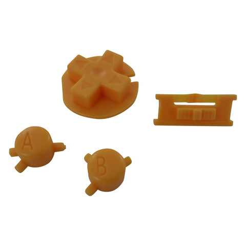 Replacement Button Set For Nintendo Game Boy Color - Yellow | ZedLabz - 1