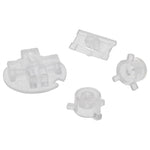 Replacement Button Set For Nintendo Game Boy Pocket - Clear | ZedLabz - 1