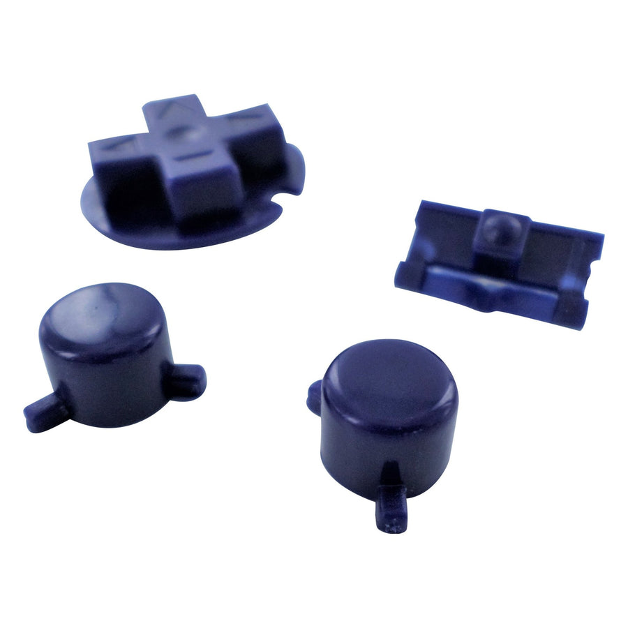 Replacement Button Set For Nintendo Game Boy Pocket - Purple | ZedLabz - 1