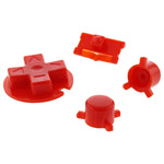 Replacement Button Set For Nintendo Game Boy Pocket - Red | ZedLabz - 1