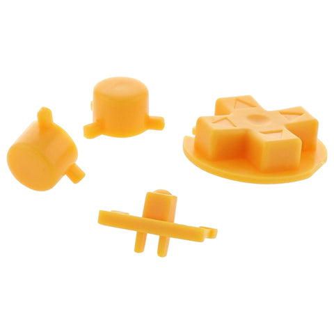 Replacement Button Set For Nintendo Game Boy Pocket - Yellow | ZedLabz - 2