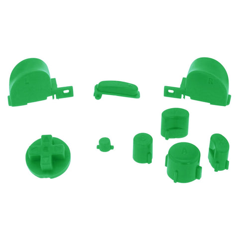 Replacement Button Set For Nintendo GameCube Controllers - Clear Green | ZedLabz - 2