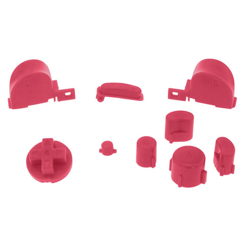 Replacement Button Set For Nintendo GameCube Controllers - Clear Pink | ZedLabz - 1