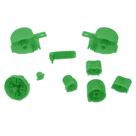 Replacement Button Set For Nintendo GameCube Controllers - Green | ZedLabz - 2