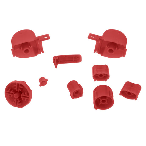 Replacement Button Set For Nintendo GameCube Controllers - Red | ZedLabz - 2