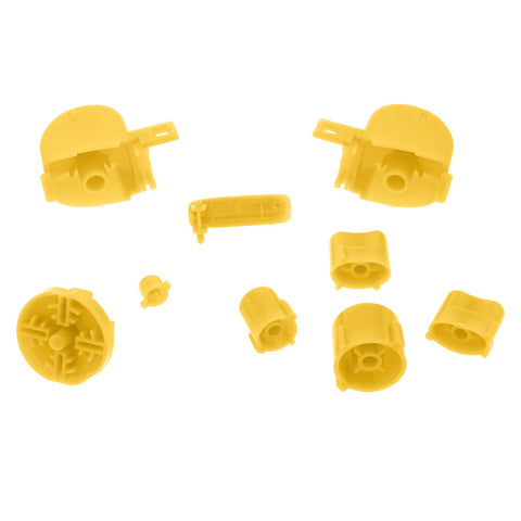 Replacement Button Set For Nintendo GameCube Controllers - Yellow | ZedLabz - 2