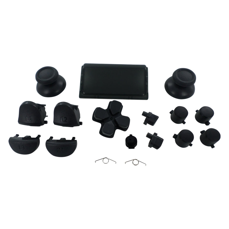 Replacement Button Set For Sony PS4 Pro JDS - 040 Controllers - Black | ZedLabz - 1