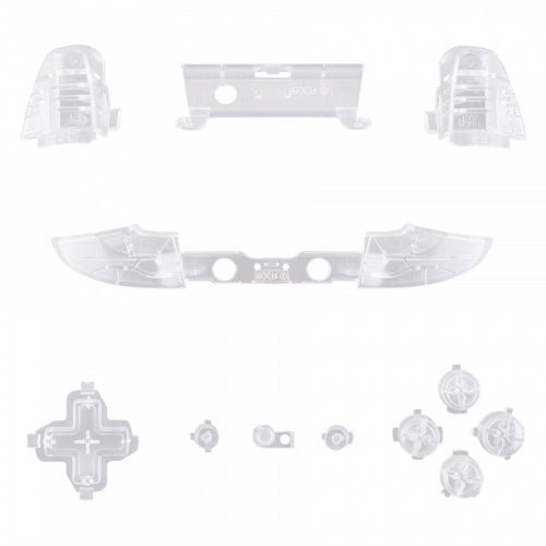 Replacement Button Set For Xbox One Slim 1708 Controller - Clear | ZedLabz - 1