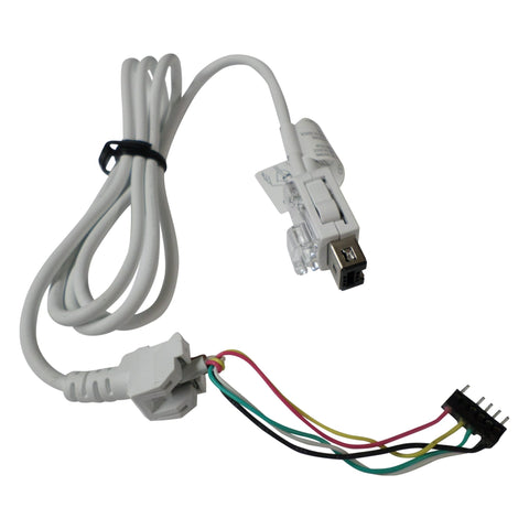 Replacement cable lead for Wii Nunchuck compatible - white | ZedLabz - 1