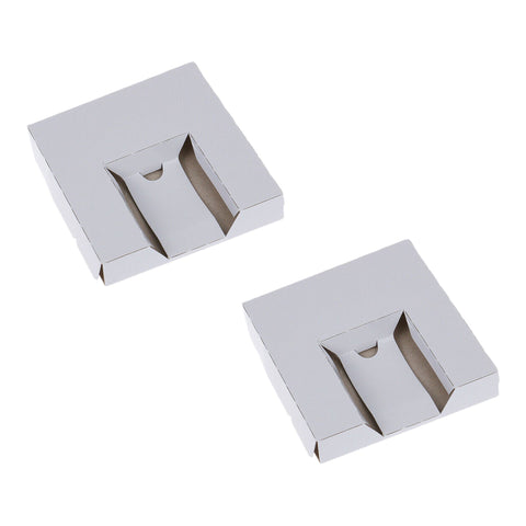 Replacement Cardboard insert inner tray for Nintendo Game Boy & Color retail box - 2 Pack White | ZedLabz - 1