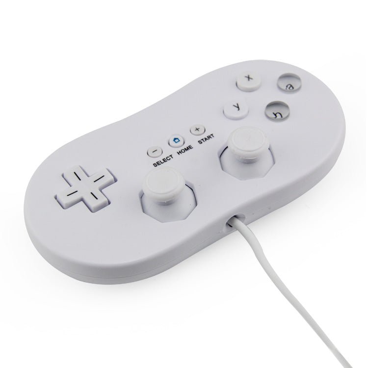 Replacement Classic Wired Controller for Nintendo Wii - white | ZedLabz - 1