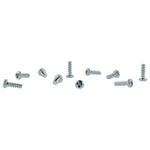 Replacement Compatible tri wing Y screw set for Nintendo Wii Pro controller - 10 pack silver | ZedLabz - 2