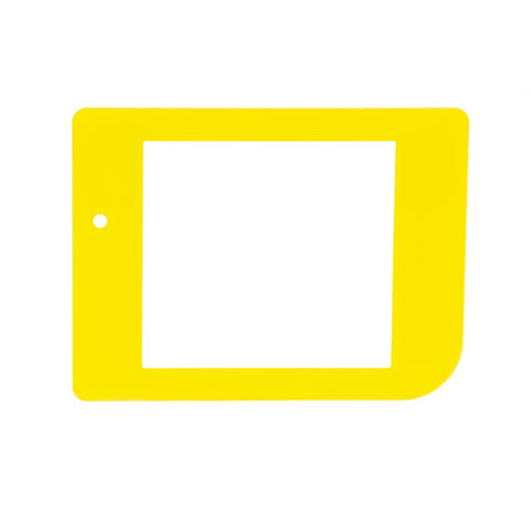 Replacement Glass Screen Lens For Nintendo Game Boy Original DMG - 01 Neon Yellow | Retro Modding - 1