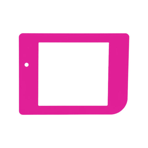 Replacement Glass Screen Lens For Nintendo Game Boy Original DMG - 01 Pink | Retro Modding - 1