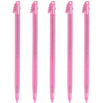 Replacement Glitter Stylus Set For Nintendo 3DS XL - 5 Pack Pink | ZedLabz - 4