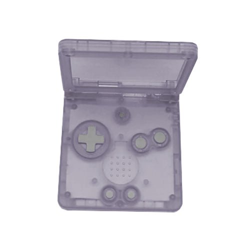 Replacement Housing shell for Game Boy Advance SP Nintendo GBA - clear atomic purple | ZedLabz - 1