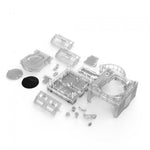 Replacement housing shell for Nintendo GameCube GC DOL - 001 & DOL - 101 console - Clear White | Teknogame - 3