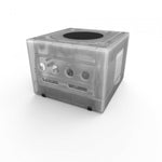 Replacement housing shell for Nintendo GameCube GC DOL - 001 & DOL - 101 console - Clear White | Teknogame - 2