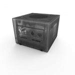 Replacement housing shell for Nintendo GameCube GC DOL - 001 & DOL - 101 console - Smoke Black | Teknogame - 2