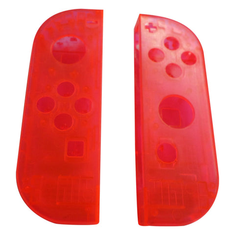 Replacement Housing shell for Nintendo Switch Joy - Con controllers hard plastic - Clear orange | ZedLabz - 1