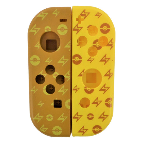 Replacement housing shell for Nintendo Switch Joy - Con controllers - Pokemon Pikachu brown & yellow | ZedLabz - ZedLabz800753