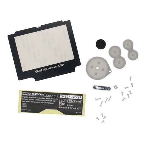 Replacement Housing Shell Kit For Nintendo Game Boy Advance SP - Copper | ZedLabz - 2