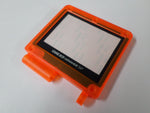 Replacement housing shell kit for Nintendo Game Boy Advance SP GBA - clear orange | ZedLabz - 2