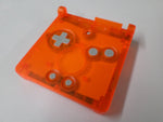 Replacement housing shell kit for Nintendo Game Boy Advance SP GBA - clear orange | ZedLabz - 3