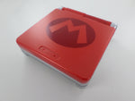 Replacement Housing Shell Kit For Nintendo Game Boy Advance SP - Mario Red | ZedLabz - 1