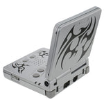 Replacement Housing Shell Kit For Nintendo Game Boy Advance SP - Tribal Silver | ZedLabz - 3