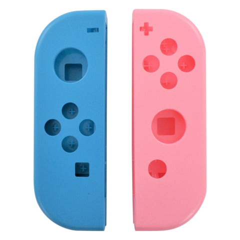 Replacement Housing shell left & right for Nintendo Switch Joy - Con controllers - blue & pink | ZedLabz - 1