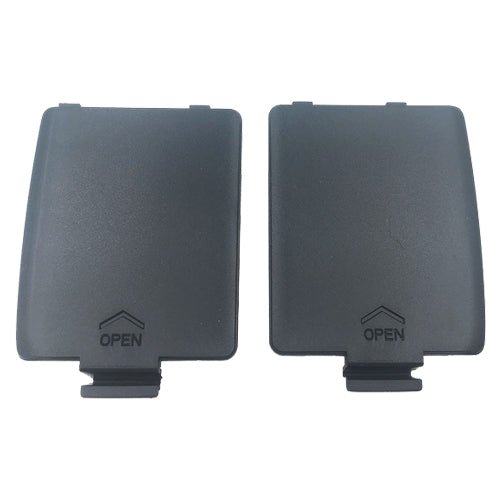 Replacement Left & Right Battery Cover Set For Sega Game Gear - Grey | ZedLabz - 1