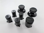 Replacement Metal Thumbsticks & Bullet Buttons Set For Xbox 360 Controllers - Black | ZedLabz - 2