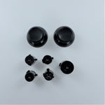 Replacement Metal Thumbsticks & Bullet Buttons Set For Xbox 360 Controllers - Black | ZedLabz - 3