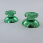 Replacement Metal Thumbsticks & Bullet Buttons Set For Xbox 360 Controllers - Green | ZedLabz - 5