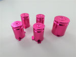 Replacement Metal Thumbsticks & Bullet Buttons Set For Xbox 360 Controllers - Pink | ZedLabz - 4