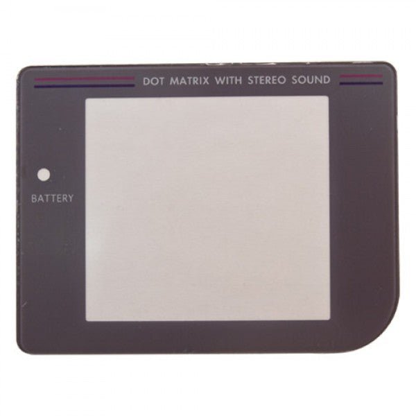 Replacement Plastic Screen Lens For Nintendo Game Boy Original DMG - 01 - Grey | ZedLabz - 1