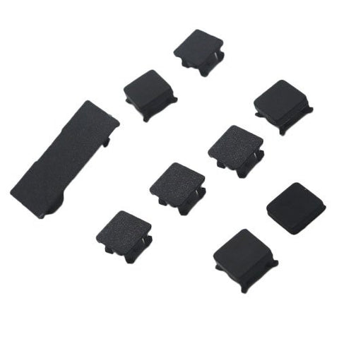 Replacement Plastic Screw Covers & Feet For Sony PS3 Slim Console | ZedLabz - 1