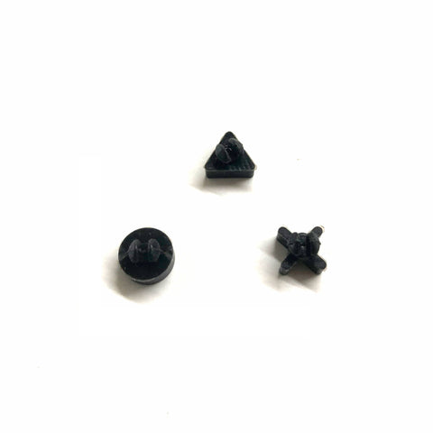 Replacement rubber feet for Sony PS4 Slim console PlayStation 4 - black - 2